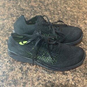 Black and Green women’s Athletic Shoes
